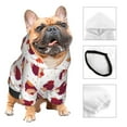 thumbnail image 3 of Balery Cartoon Hedgehogs Sudadera con Capucha para Perros Pequeños – Ropa para Mascotas, Disfraz para Perros y Gatos, Ideal para Fiestas y Cosplay-Large, 3 of 7