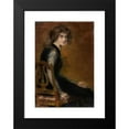 thumbnail image 2 of Alice Pike Barney 18x24 Black Modern Framed Museum Art Print Titled - Monkey Pet, 2 of 5