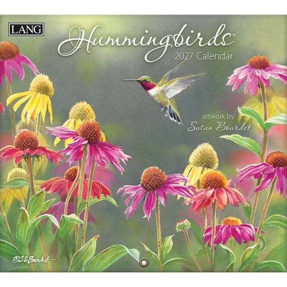 Lang Brands, Hummingbirds 2027 Wall Calendar by Susan Bourdet