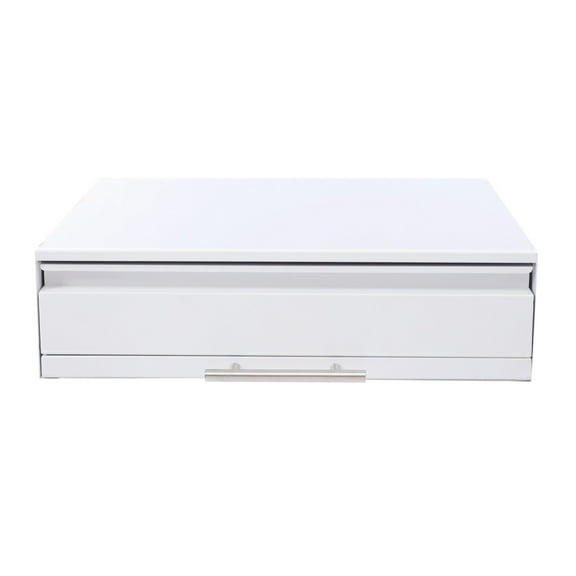 Countertop Microwave Rack, Microwave Stand with Drawer & Shelf