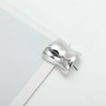 thumbnail image 5 of Unique Bargains 1 Pc Ponytail Buckle Hair Clip Glossy Hair Ponytail Cuff for Women Silver Tone, 5 of 5