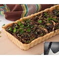 thumbnail image 4 of Non-Stick Rectangle Tart Pan 14.4 Inch Removable Bottom Carbon Steel Baking Pan for Quiche and Pie, 4 of 8