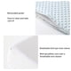 thumbnail image 5 of Cojín De Almohada De Cuña Para Bebé, Almohada Para Dormir Para Bebé Recién Nacido, Para Cochecito, Cuna, Cama seitruly BA001094-00, 5 of 6