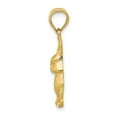 thumbnail image 2 of 14K Yellow Gold Charm Pendant 25.5 mm 10 Diamond-Cut Rabbit, 2 of 4