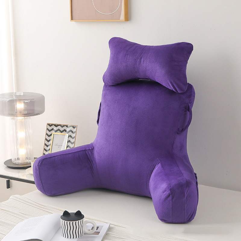 Reading PillowExtra Large 31" Bed Rest Pillow with Detachable Neck