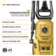 thumbnail image 2 of Hidrolavadora Electrica 1400w 1600 Psi Alta Presion 127v amarilla, 2 of 4