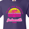 thumbnail image 4 of Inktastic Summer Enjoy the Sunshine Jacksonville Florida in Pink Youth T-Shirt, 4 of 5