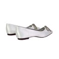 thumbnail image 3 of XY London Womens Blossom Bow Diamante Pointed Ballerina Flats, 3 of 5