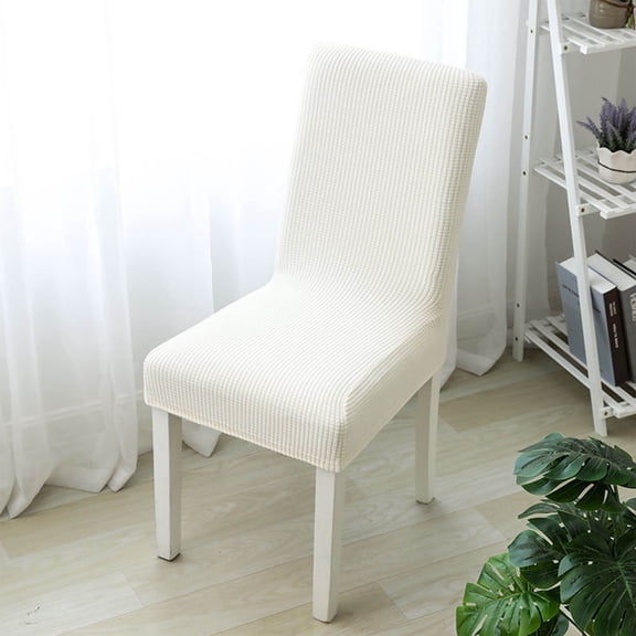 Lunxisen 4 Pcs Dining Chair Covers Elastic Stretch Slipcovers Waterproof Washable Kitchen Dining Room Furniture Protector