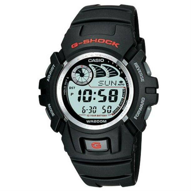 Casio G-Shock - Men's G-Shock Watch With Afterglow Backlight, Black ...
