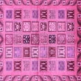thumbnail image 1 of Ahgly Company Machine Washable Indoor Square Oriental Pink Modern Area Rugs, 8' Square, 1 of 4