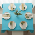 thumbnail image 2 of AK TRADING CO. 54" x 54" Polyester Square Tablecloth - Perfect for Any Occasion Like Parties, Wedding, Buffet Decoration, Indoor & Outdoor Use (Turquoise), 2 of 18