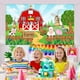 thumbnail image 5 of Decoraciones para fiestas temáticas de animales de granja, pancarta de fondo para puerta de granero de animales de granja Compatible con espectáculo de bebés para niños, 5 of 5