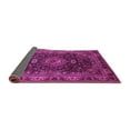 thumbnail image 2 of Ahgly Company Indoor Square Medallion Pink Traditional Area Rugs, 4' Square, 2 of 4
