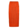 thumbnail image 6 of Women's Warm Cable Knit Top and Long Skirt Winter Ensemble Set, 6 of 9