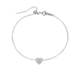 thumbnail image 1 of Heart Layer Anklet Female Letters Chain Silver Anklet For Women Initial 26 For Women Anklet Anklet Summer Jewelry Anklet For Women Promise Bracelet for Couples Thin Bracelet with Line of The Rings, 1 of 4