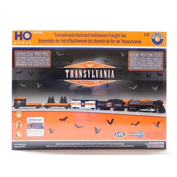LIONEL HO SCALE TRANSYLVANIA RAILROAD FREIGHT TRAIN STEAM SET 2461020