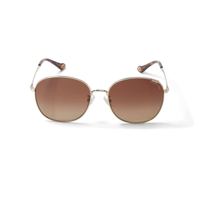 COACH HC7134-9005T5-57 Sunglasses Size 57mm 140mm 17mm gold  display picture 1