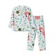 thumbnail image 1 of Balery Cute Flamingo Pijama para Hombre de Dos Piezas con Manga Larga, Conjunto de Dormir y Descanso Suave con Bolsillos-Small, 1 of 7
