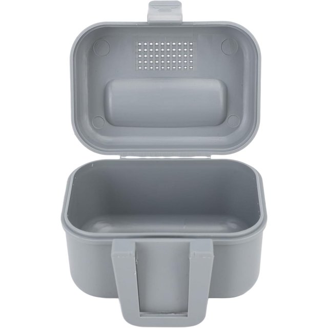 AVEKI Support d'Appât Ver, Station d'Appâts de Pêche Imperméable, Légère, Sûre, Résistante à la Chaleur pour Usage Extérieur 0601M