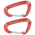 thumbnail image 2 of Carabinador de Escalada Ligera, Hebilla de Seguridad de Montañismo, Gancho de Alta Resistencia, 7075 AVIACIO DE ALUMINIO PARA HEBILLA DE BOTELLA DE AGUA DE HAMACA, 2 of 7