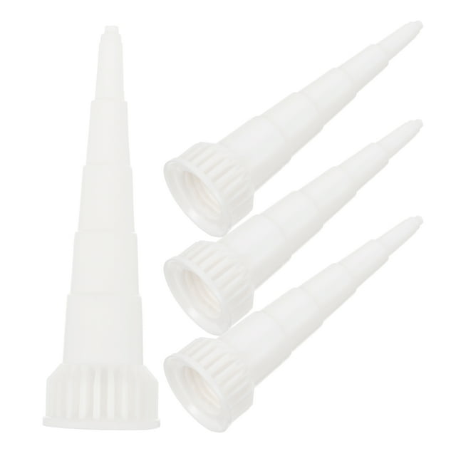 4pcs Cone Caulking Nozzles Caulk Tips Caulking Tool Caulking Finishing Tools