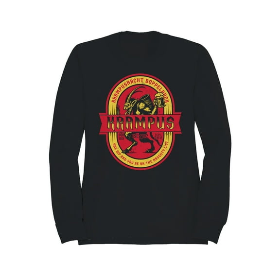 Krampusnacht Doppelbock Design Men's Sweatshirt