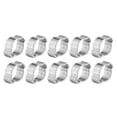 thumbnail image 1 of Hose Clamp,10pcs Zinc Plated Iron Tube Clip Hose Fastener Top-Notch Performance, 1 of 1