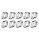 thumbnail image 2 of Abrazadera De Manguera De Dos Orejas De Hierro Galvanizado, 10 Uds., 5-23mm, Perfecta Para Sujetar Mangueras De Silicona O Goma De Combustible Y Gasolina Con Automóviles, 2 of 2