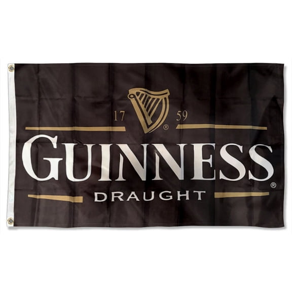 Yanbooch guinness draught beer Flags Banner Home Yard Garden Decor 3x5Feet