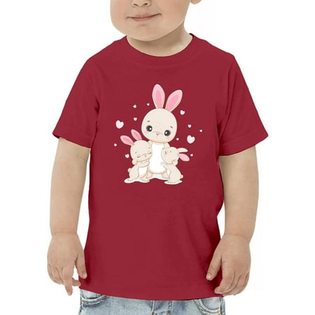 

Bunny Mom And Babies T-Shirt Toddler -Image by Shutterstock 3 Toddler