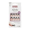 thumbnail image 1 of KISS Salon Acrylic French, Flame, Court Ballerine, 28u., 1 of 8