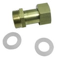 thumbnail image 1 of Adaptador de rosca de latón de 2 vías kusrkot conector de tubería A UNA, 1 of 8