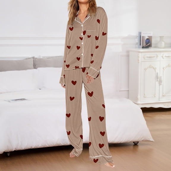BILIKEYU Women's Warm Fleece Valentine Robe Daily Lounge Soft