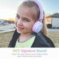thumbnail image 5 of MEE audio KidJamz KJ55 Auriculares USB-C de escucha segura para niños con luces LED multicolores, limitador de volumen y micrófono; Auriculares supraaurales con cable para iPhone 16, iPad y dispositiv, 5 of 5