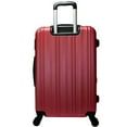 thumbnail image 7 of CalBags Kemyer Quest 25-Inch Hardside Lightweight Expandable Spinner Suitcase Luggage - Burgundy, 7 of 7