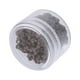 thumbnail image 2 of 5 piezas/botella Micro anillos de silicona de 5 mm para extensiones de cabello, 4 colores para Marrón, 2 of 9