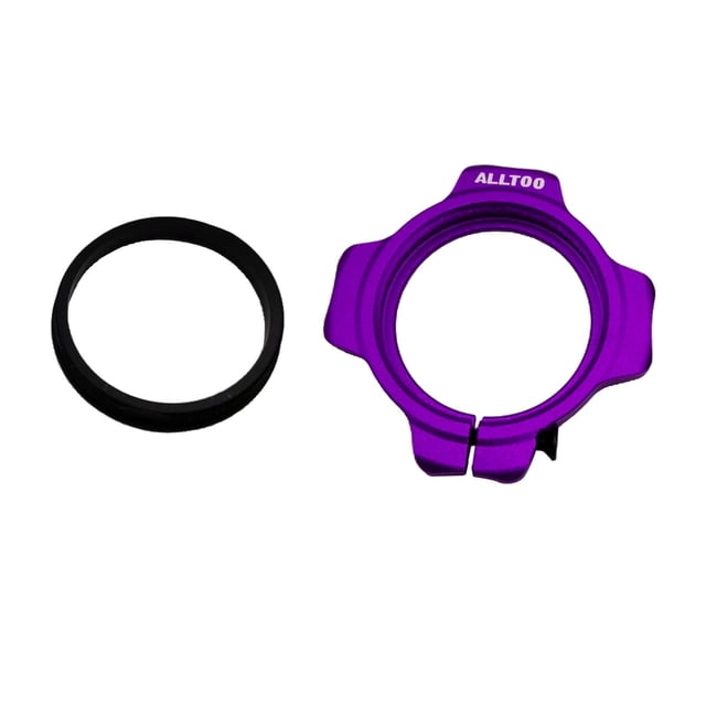 Soporte inferior duradero, rueda dentada de aleación, accesorios de bicicleta de ajuste fino, precarga púrpura Zulema Ajustador de pedalier