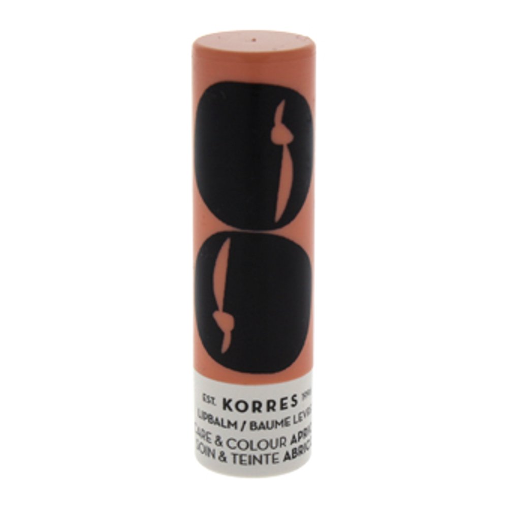 Korres Korres Lip Balm Care & Colour Stick Apricot 0.17 oz Lip Balm