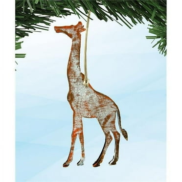 Designocracy 99231-O Giraffe Wooden Ornament