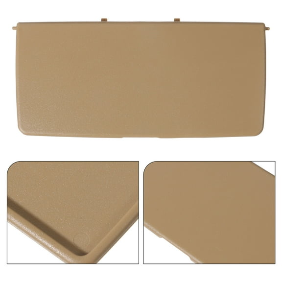 FONDOTIN 1Pcs Beige Sun Visor Replacement Cover for Car Owners Universal for All Vehicles