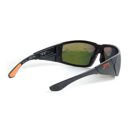 Renegade Pro Sports Angler Fletcher Polarized Adults Fishing Sunglasses - The Answer Black