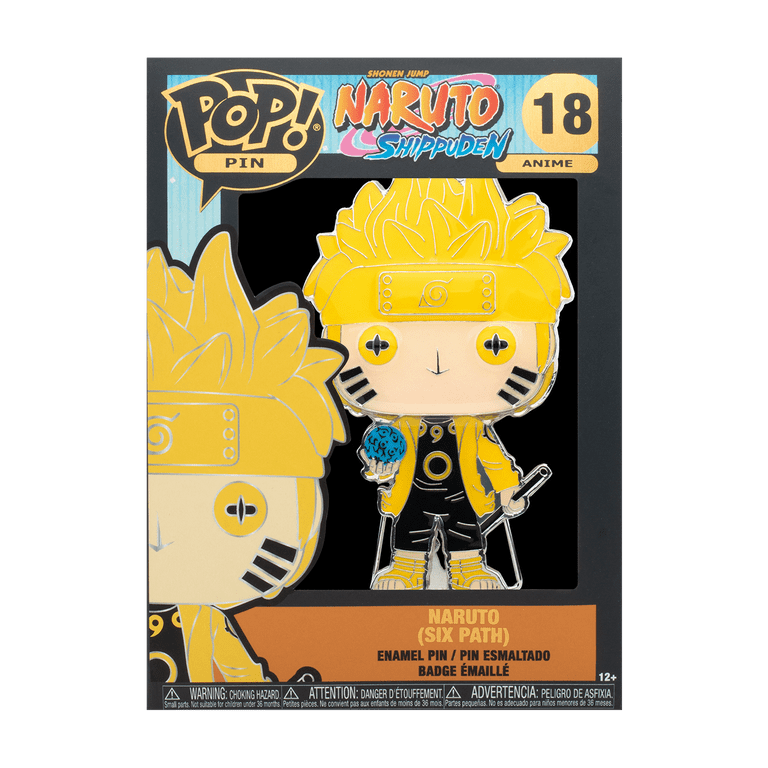 Toys Funko Pop Pin Naruto Enamel Pin Six Path Chase Limited Edition