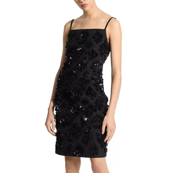 Michael Kors BLACK Women's Embellished Dress, US 2