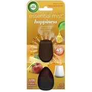 Air Wick Essential Mist Refill, 1 ct, Happiness, Essential Oils Diffuser, Air Freshener, Aroma