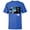 Royal, variant on Rise of the Planet of the Apes Caesar Bridge Movie Poster - Short Sleeve T-Shirt for Kids - Customized-Royal