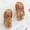 Brun, variante sur Sandales pour Filles pour Tout-Petits et Enfants - Sandales de Plage Faciles à Enfiler pour Garçons et Filles, Chaussures à Brides en Cuir Classiques pour l'Été et le Voyage