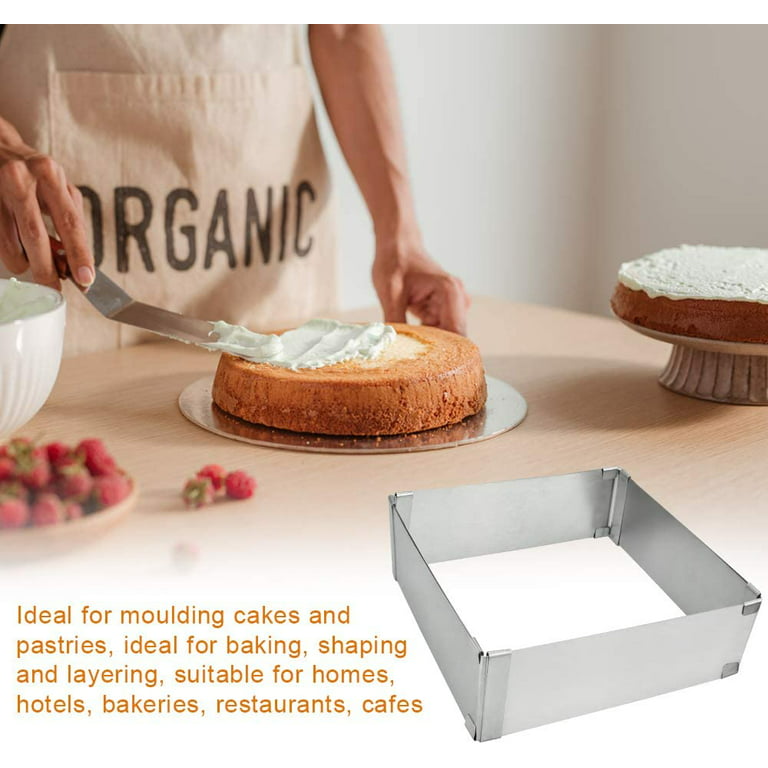 Discount.Home Rectangle Baking Pan Cookie Biscuit Pastry Stainless