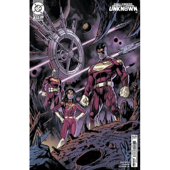Collectible Challengers Of The Unknown #1 (of 6) Cvr C Danny Earls Card Stock Var DC Comics Comic Book
