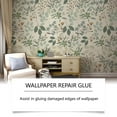 thumbnail image 5 of Polyvinyl Wallpaper Repair Glue 150Ml Ready To Use Upon Opening, Long-Lasting Adhesion For Paper & Non-Woven Fabrics, 1 Tube With Precision Tip Cap For Home Wall Decor Repairs, 5 of 6